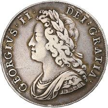 Kingdom of England, George II, 1/2 Crown, 1741/39, London, Zilver, ZF