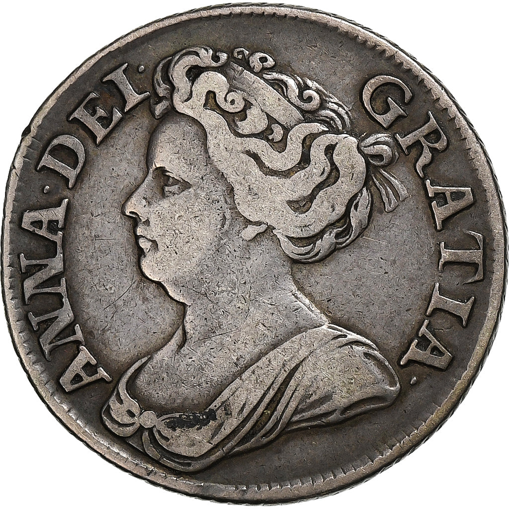 Kingdom of England, Anna, Shilling, 1711, London, Silber, SS, Spink:3618