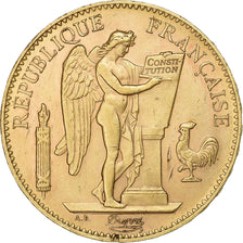 France, 100 Francs, Génie, 1907, Paris, Gold, EF(40-45), Gadoury:1137a