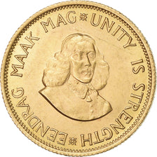 Sudafrica, 2 Rand, Springbok, 1964, Pretoria, Oro, SPL-