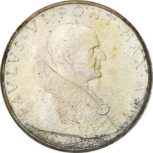 PAŃSTWO WATYKAŃSKIE, Paul VI, 500 Lire, 1963, Rome, Srebro, MS(63)