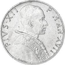 Vatican, Pie XII, 5 Lire, 1955, Rome, Aluminum, MS(65-70)