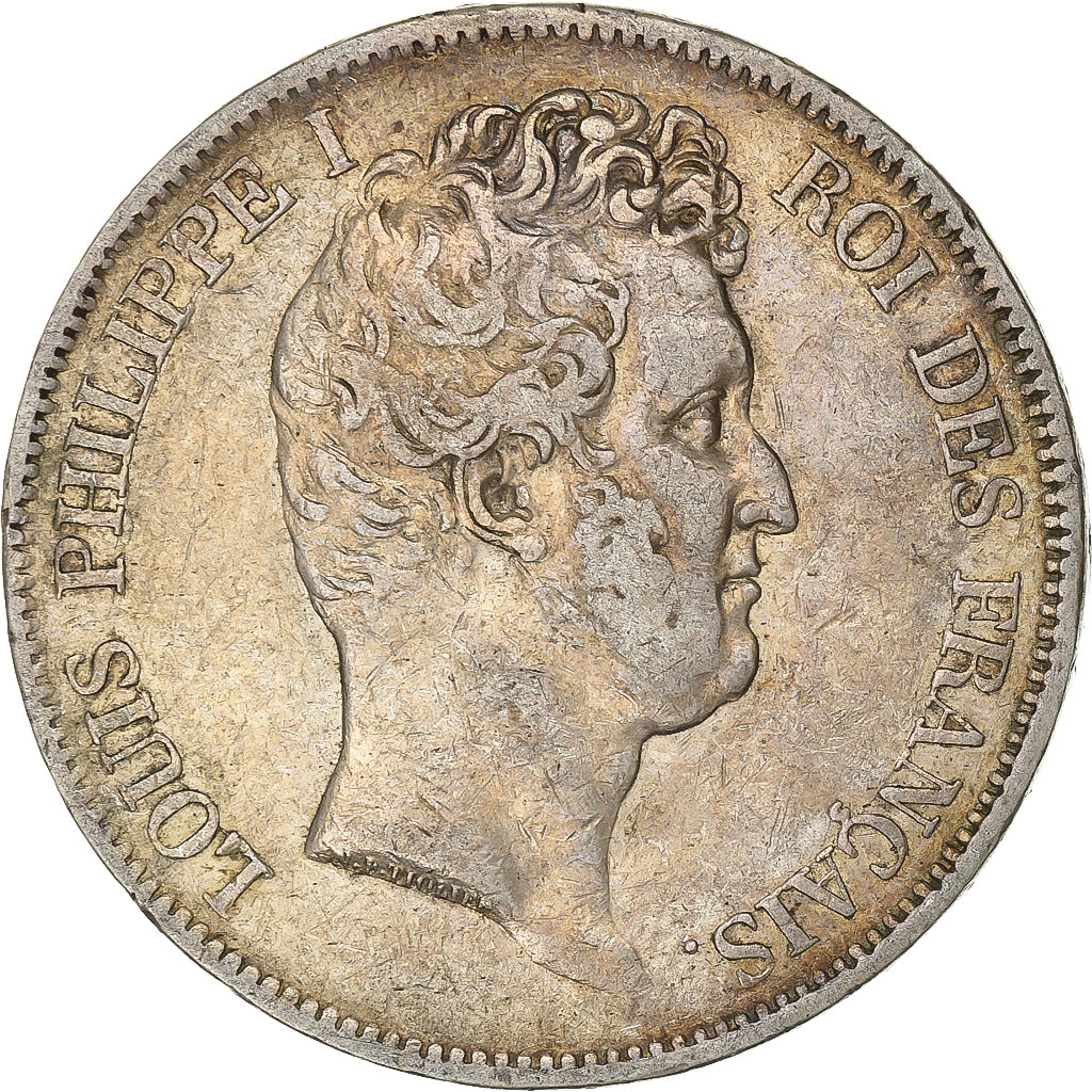 France, 5 Francs, Louis-Philippe, 1831, Perpignan, Argent, TB, Gadoury:676