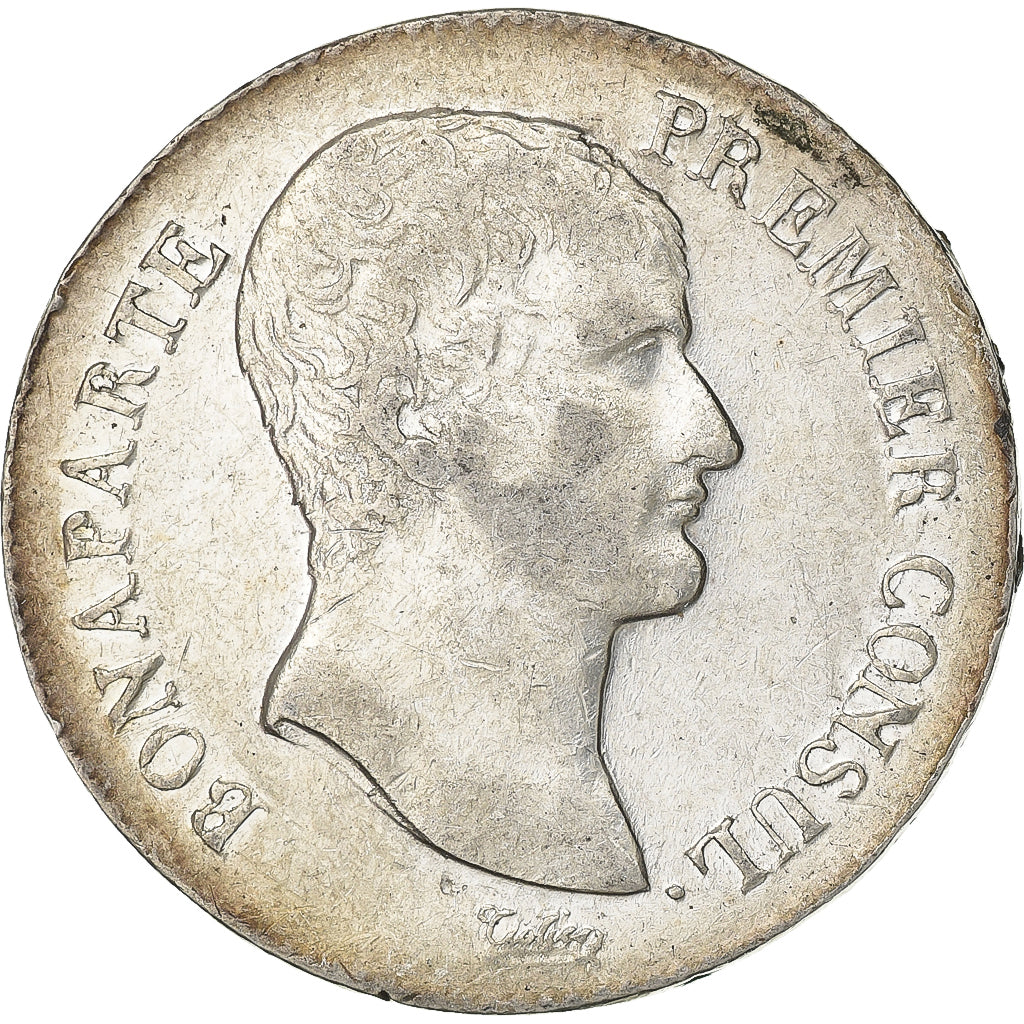 France, 5 Francs, Napoléon I, An 12, Bordeaux, Argent, TB+, Gadoury:577