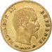 Francia, Napoleon III, 5 Francs, 1860, Paris, Oro, MB+, KM:787.1