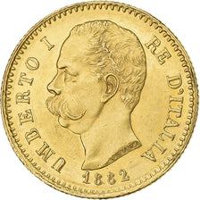 Italie, Umberto I, 20 Lire, 1882, Rome, Or, SUP, KM:21