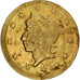 Verenigde Staten, 1/4 Dollar, California Fractional Gold, 1860, Goud, ZF, KM:5.4