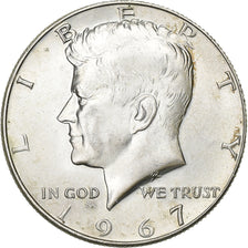 United States, Kennedy, Half Dollar, 1967, Philadelphia, Silver, MS(60-62)