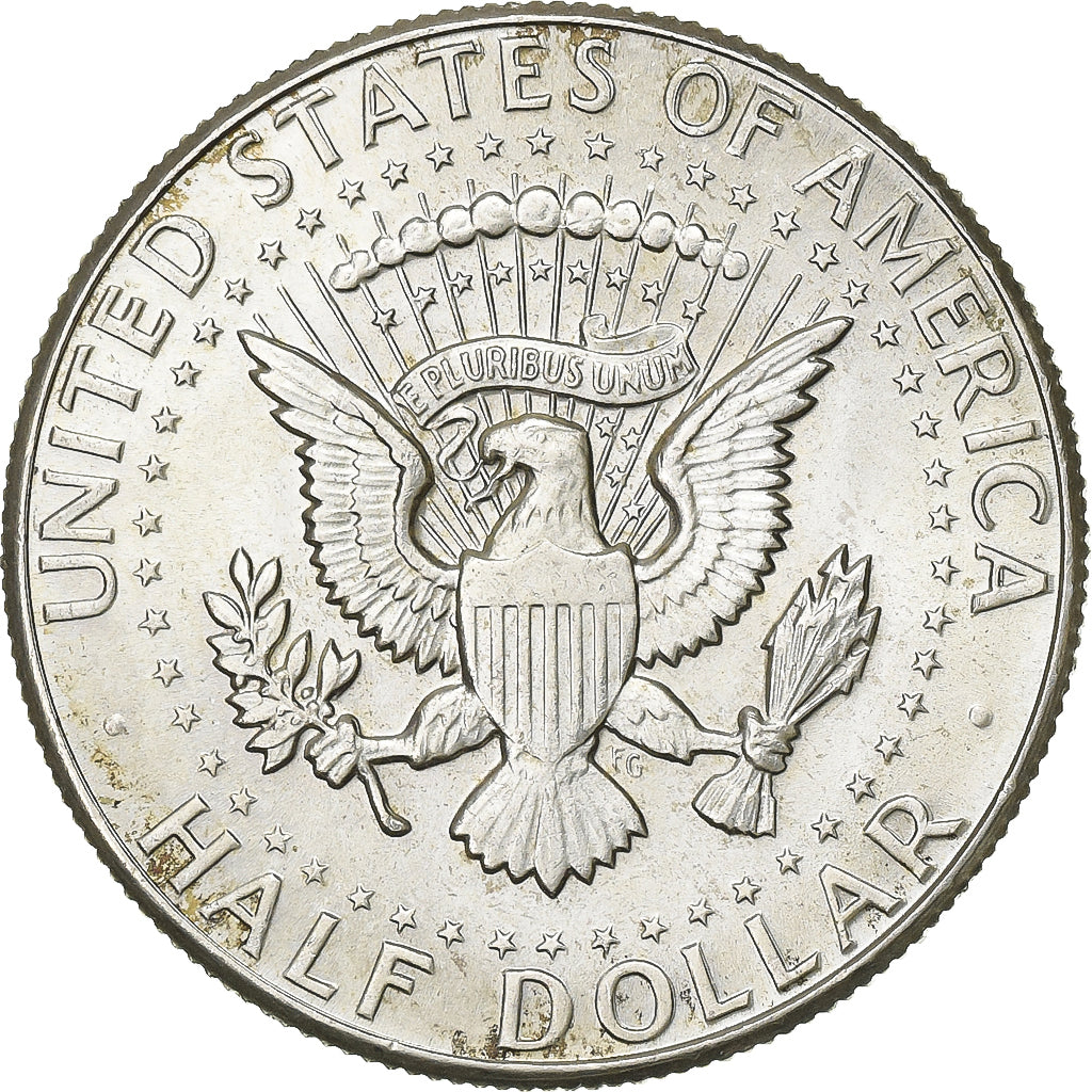 United States, Kennedy, Half Dollar, 1964, Philadelphia, Silver, AU(55-58)