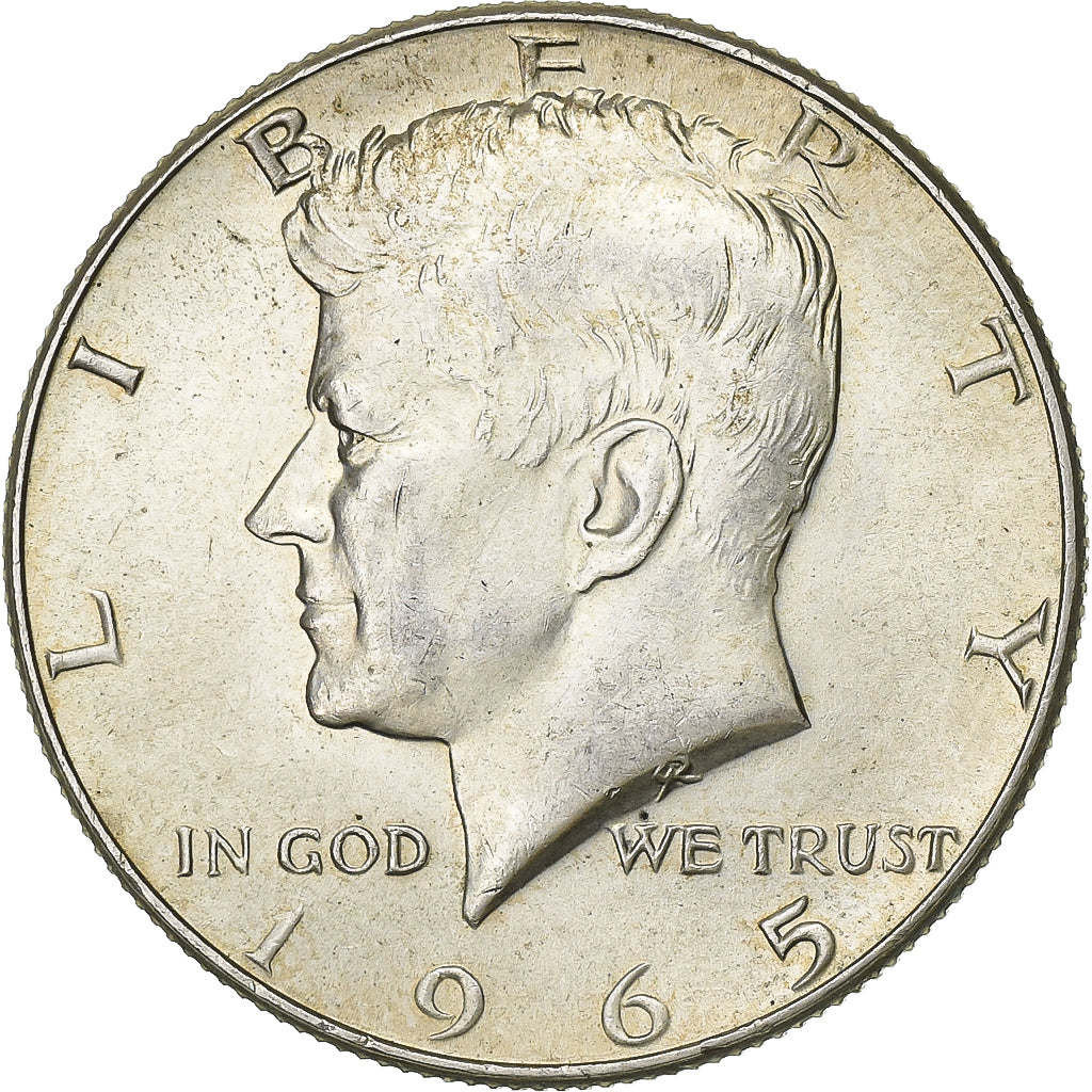 Vereinigte Staaten, Kennedy, Half Dollar, 1965, Philadelphia, Silber, VZ