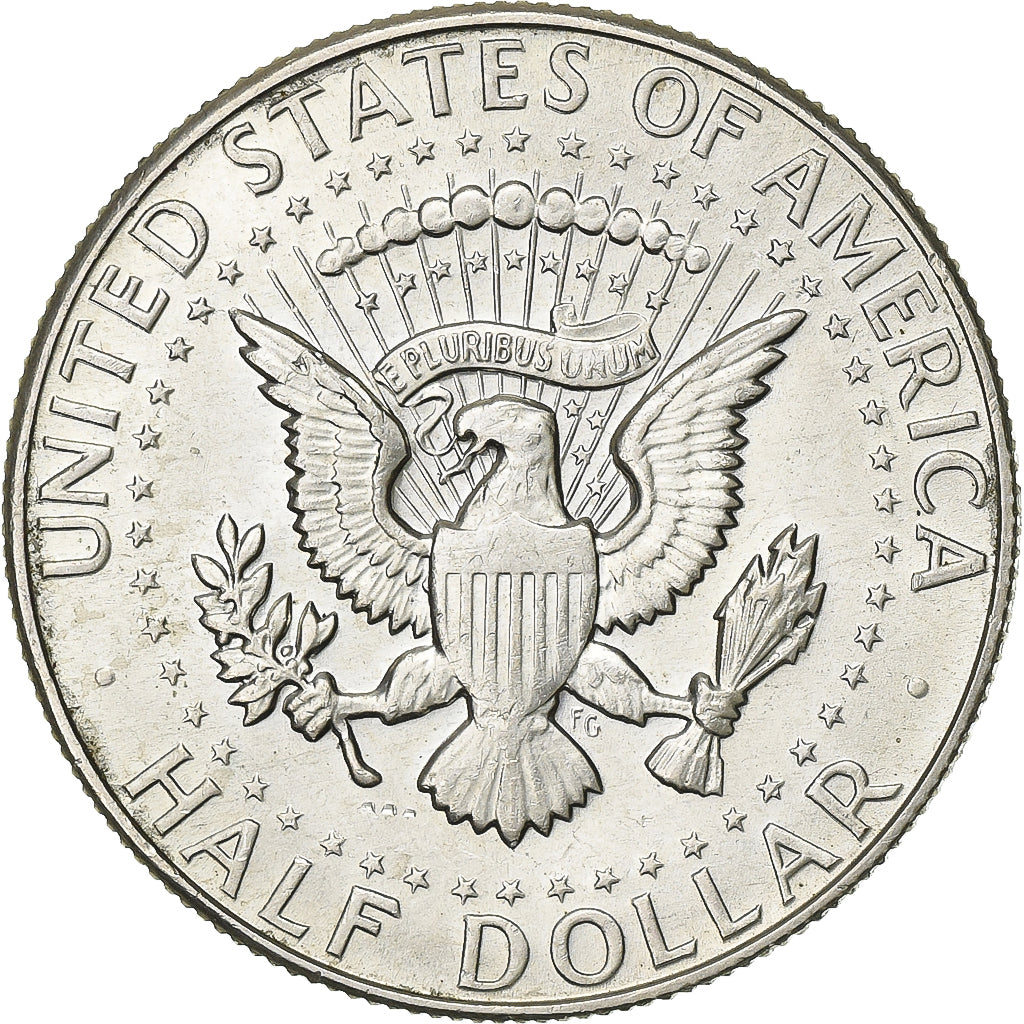 United States, Kennedy, Half Dollar, 1967, Philadelphia, Silver, AU(55-58)