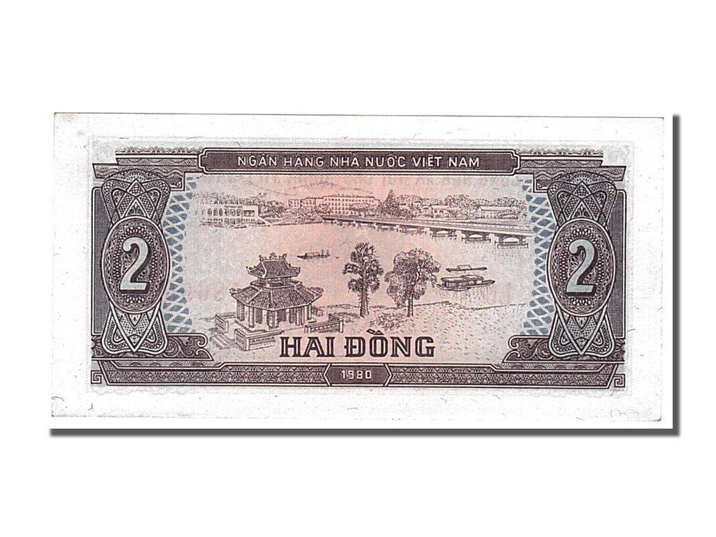 Banknote, Viet Nam, 2 D<ox>ng, 1980, UNC(65-70)