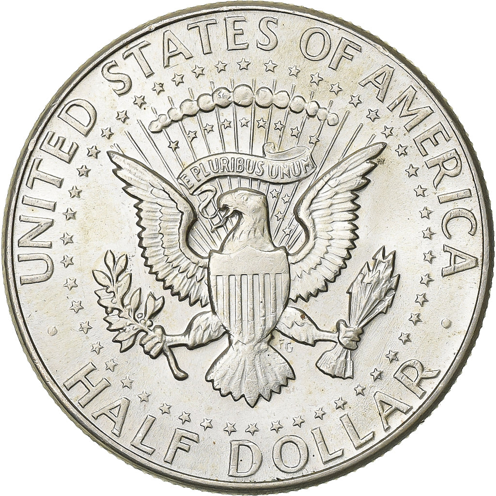 United States, Kennedy, Half Dollar, 1964, Philadelphia, Silver, AU(55-58)