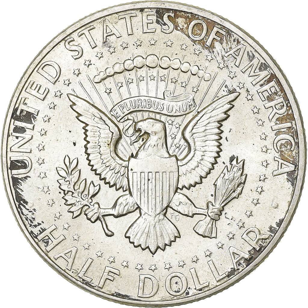 United States, Kennedy, Half Dollar, 1964, Philadelphia, Silver, EF(40-45)