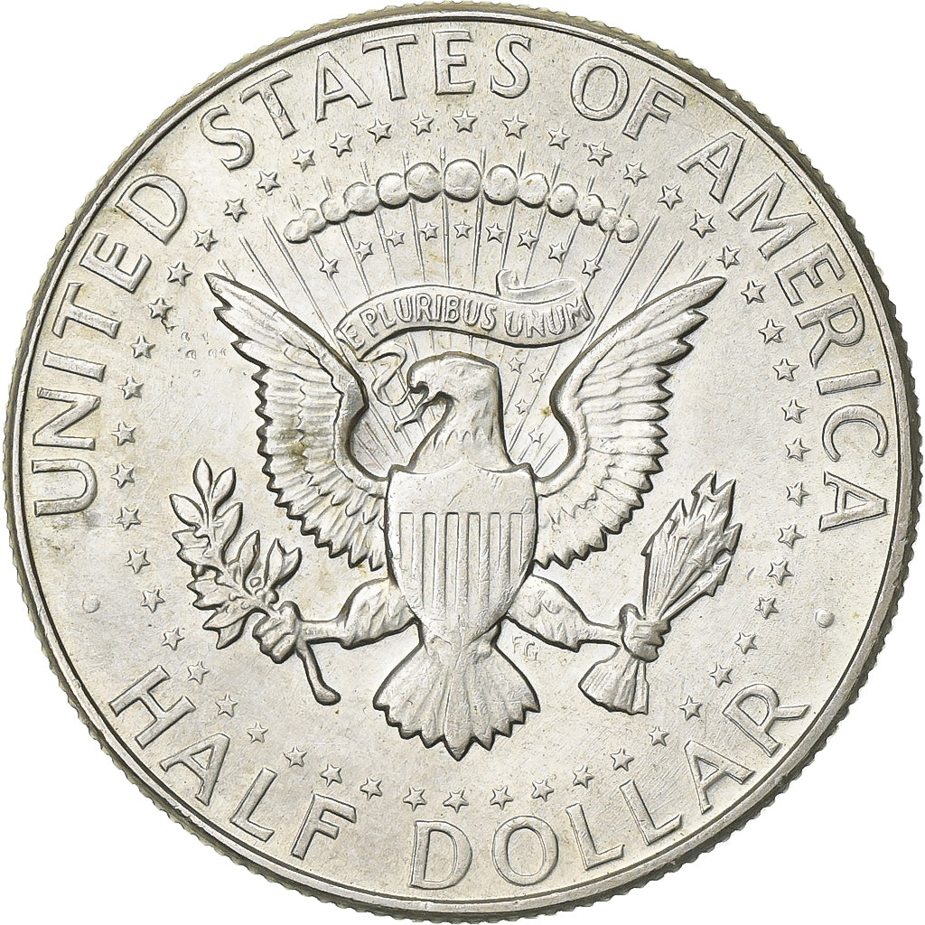 United States, Kennedy, Half Dollar, 1966, Philadelphia, Silver, AU(50-53)