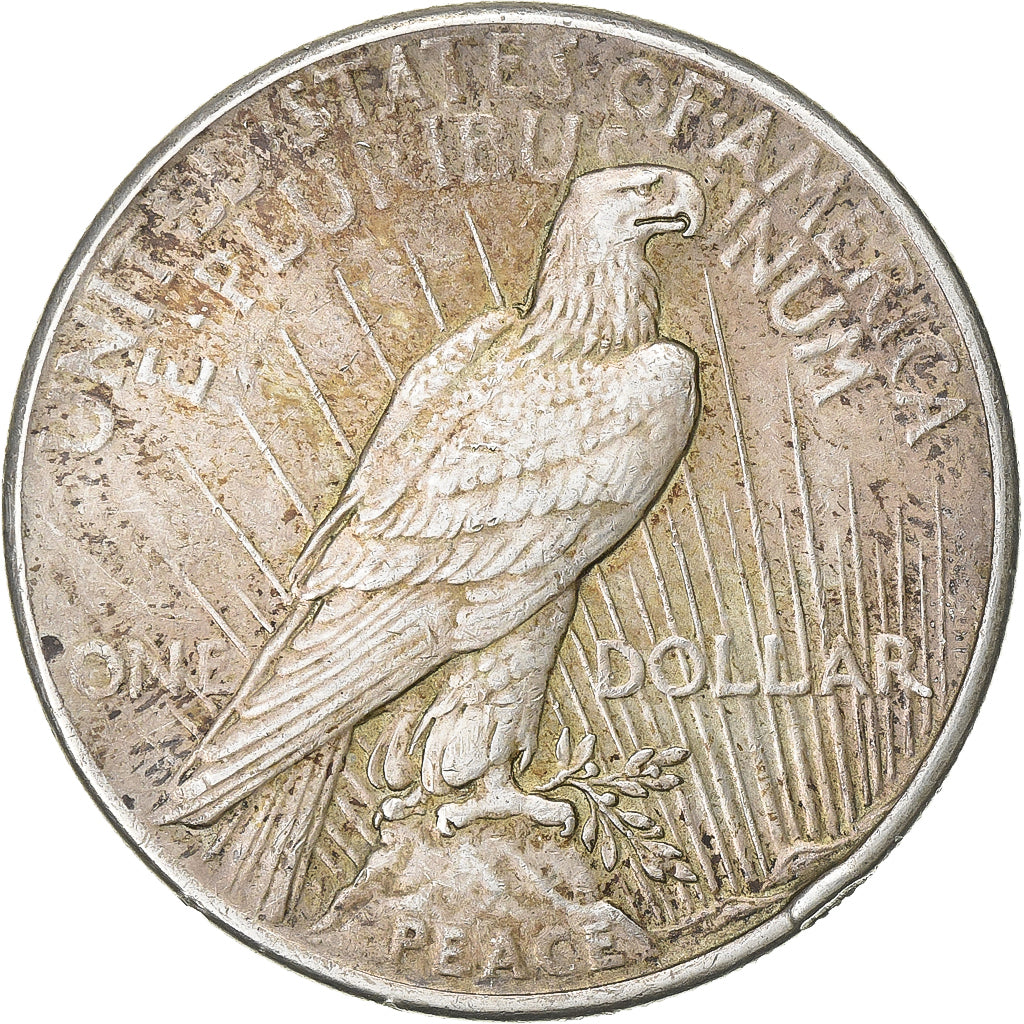 United States, Dollar, Peace, 1925, Philadelphia, Silver, VF(30-35), KM:150