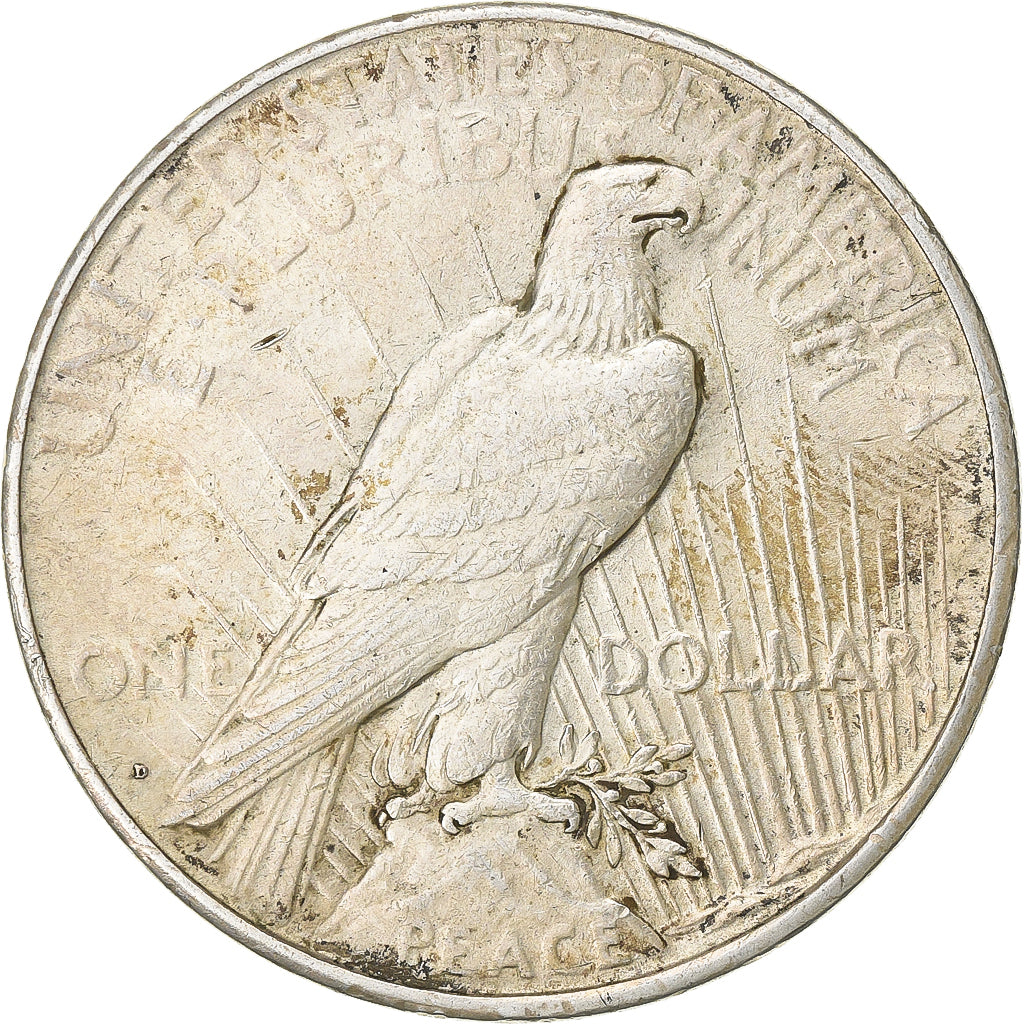 United States, Dollar, Peace, 1923, Denver, Silver, VF(30-35), KM:150