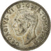 Gran Bretagna, George VI, 1/2 Crown, 1939, British Royal Mint, Argento, MB+