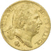 Francia, Louis XVIII, 20 Francs, 1818, Paris, Oro, BB, Gadoury:1028