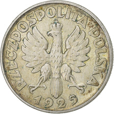 Poland, 2 Zlote, 1925, London, Silver, EF(40-45), KM:16