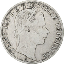Österreich, François-Joseph Ier, Florin, 1860, Vienna, Silber, SS, KM:2219