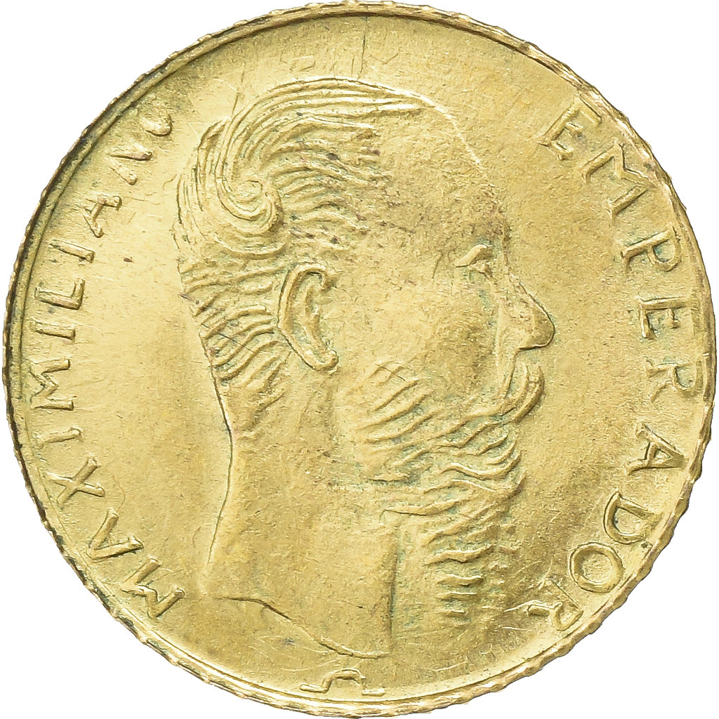 Mexico, Token, Wedding coin, (1865), Gold plated, MS(63)