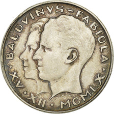 Belgium, Baudouin I, 50 Francs, Royal Wedding, 1960, Brussels, Silver