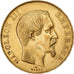 Francia, Napoleon III, 50 Francs, 1857, Paris, Oro, MBC+, Gadoury:1111, KM:785.1