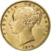 Great Britain, Victoria, Sovereign, 1872, London, Union Shield, Gold, AU(55-58)