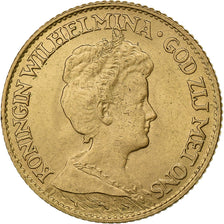 Pays-Bas, Wilhelmina I, 10 Gulden, 1917, Utrecht, Or, SUP, KM:149