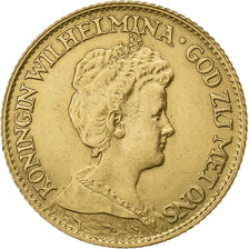 Pays-Bas, Wilhelmina I, 10 Gulden, 1917, Utrecht, Or, SUP, KM:149