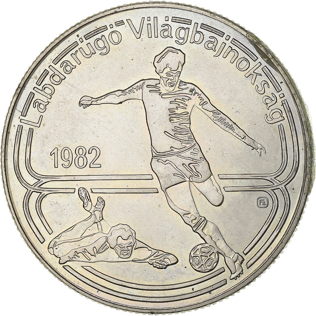 Ungarn, 100 Forint, World Football Championship, 1982, Budapest, Spain