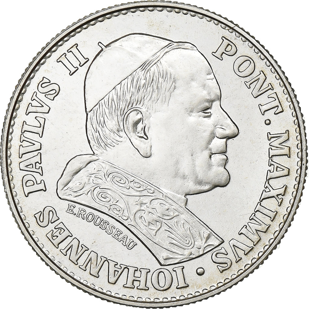 Frankrijk, Medaille, Jean-Paul II, Paris-Lisieux, 1980, Monnaie de Paris