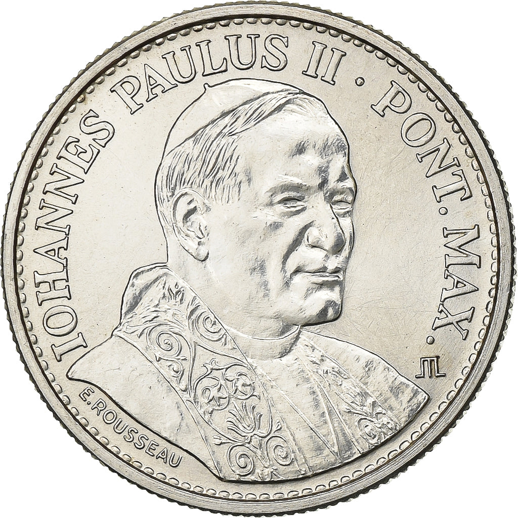Francia, medalla, Jean-Paul II, Polonia, 1983, Monnaie de Paris, Plata, Editions