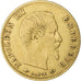 Frankreich, Napoleon III, 5 Francs, Small head, 1856, Paris, Gold, S+