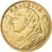 Svizzera, 20 Francs, Vreneli, 1922, Bern, Oro, SPL-, KM:35.1