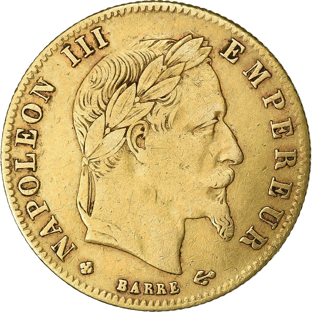 France, Napoléon III, 5 Francs, 1862, Paris, Or, TTB, Gadoury:1002