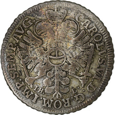 Estados Alemães, Free Hanseatic city of Hamburg, 4 Schilling, 1725, Prata