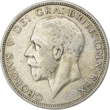 Groot Bretagne, George V, Florin, 1929, London, Zilver, ZF, KM:834