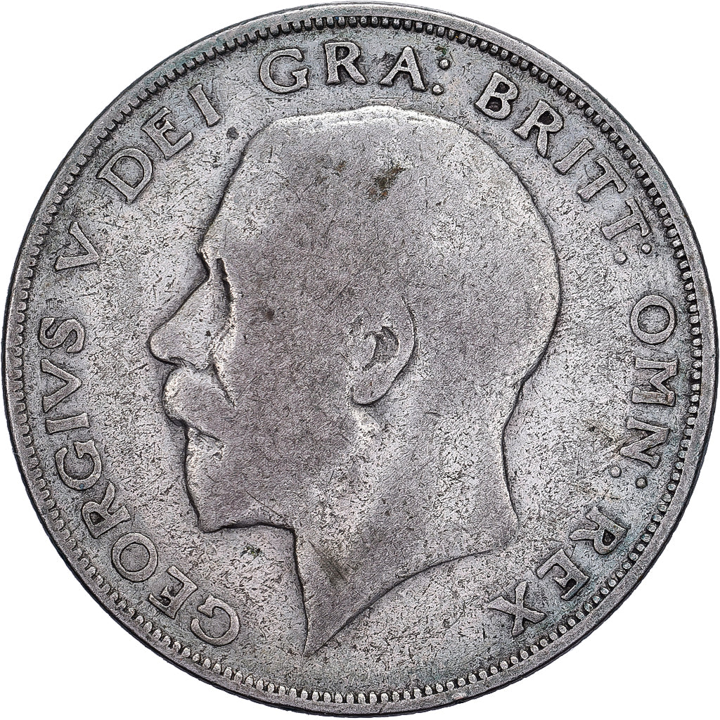 Großbritannien, George V, Half crown, 1923, London, Silber, S, KM:818.2