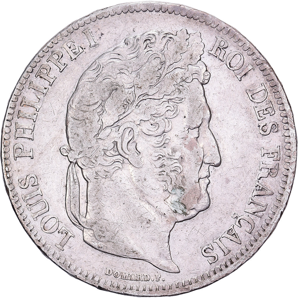 France, Louis-Philippe Ier, 5 Francs, 1838, Marseille, Argent, TB+, Gadoury:678
