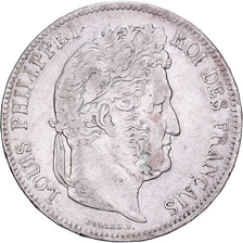 France, Louis-Philippe Ier, 5 Francs, 1838, Marseille, Argent, TB+, Gadoury:678