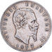 Italie, Vittorio Emanuele II, 5 Lire, 1877, Rome, Argent, TTB, KM:8.4