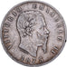 Italy, Vittorio Emanuele II, 5 Lire, 1875, Milan, Silver, EF(40-45), KM:8.4