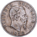 Italy, Vittorio Emanuele II, 5 Lire, 1876, Rome, Silver, EF(40-45), KM:8.4