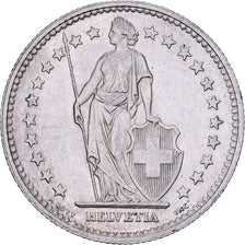 Szwajcaria, 2 Francs, Helvetia, 1894, Bern, Srebro, AU(50-53), KM:21