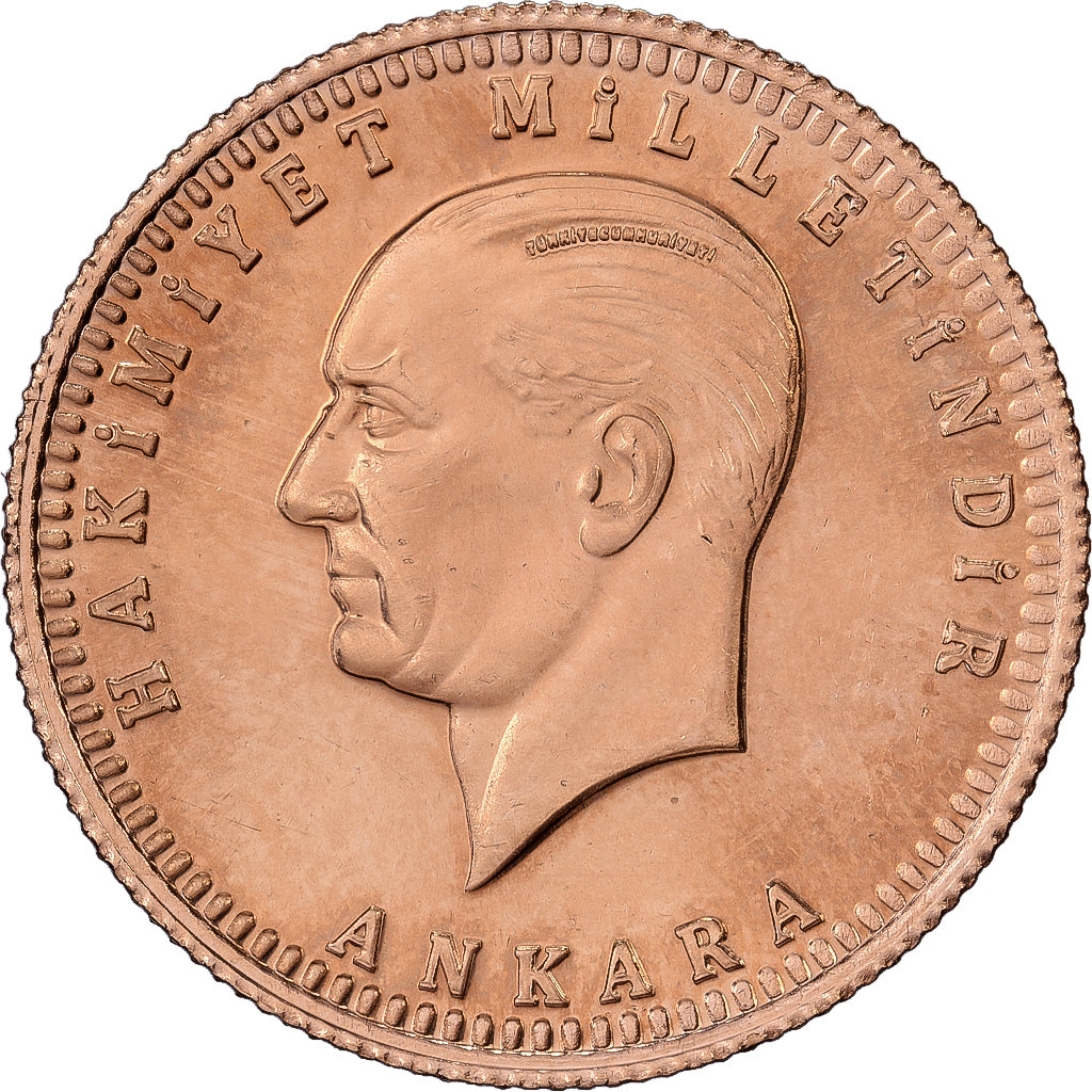 Turkije, Mustafa Kemal Atatürk, 100 Kurush, 2021, Ankara, Official restrike