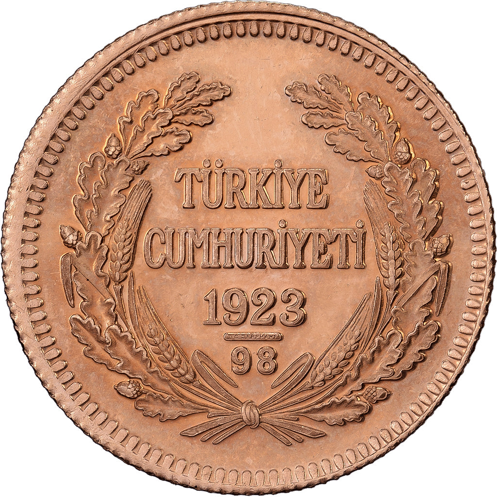 Turkije, Mustafa Kemal Atatürk, 100 Kurush, 2021, Ankara, Official restrike