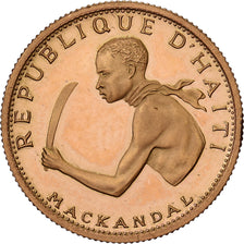 Haiti, 20 Gourdes, Mackandal, 1968, Paris, PP, Gold, UNZ, KM:66