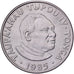 Tonga, Tāufaʻahau Tupou IV, 50 Seniti, 1985, Miedź-Nikiel, MS(60-62), KM:100